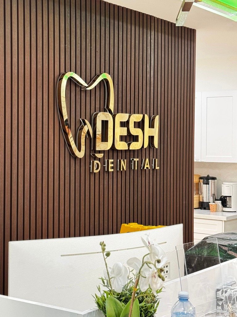 Custom CNC signs and reception features 2